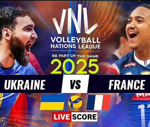Link trực tiếp giải bóng chuyền VNL 2025 hôm nay: Pháp vs Ukraine
