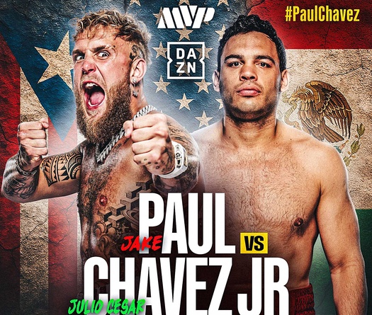 Dự đoán tỷ lệ kèo boxing Jake Paul đấu Julio Cesar Chavez Jr
