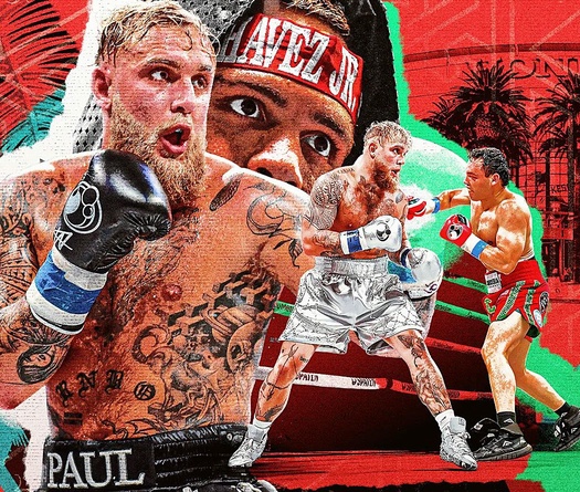 Kết quả Jake Paul so găng Julio Cesar Chavez Jr suýt "có biến" phút chót
