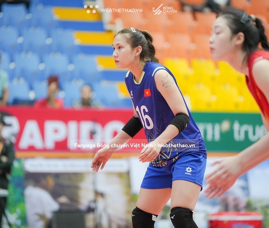 Hot girl bóng chuyền Lan Vy từ vị trí chủ công tới vai trò mới bất ngờ tại VTV Cup