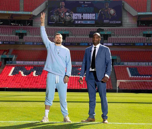 Oleksandr Usyk đón "điềm lành" ở trận so găng với Daniel Dubois
