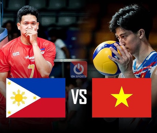 Link trực tiếp bóng chuyền nam SEA V.League hôm nay 9/7: Việt Nam vs Philippines