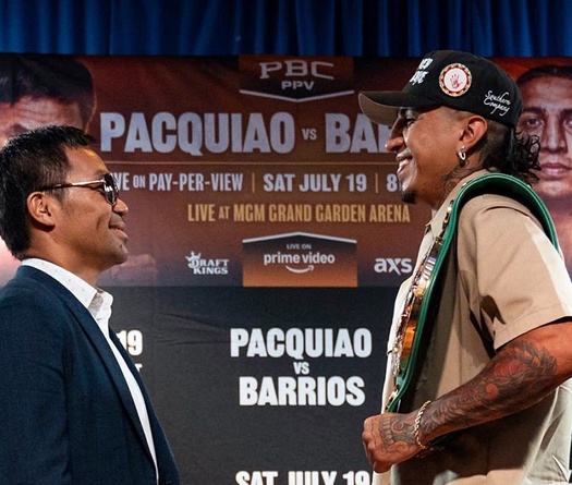 Lịch thi đấu sự kiện Manny Pacquiao vs Mario Barrios