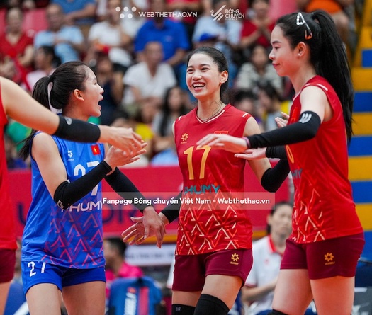 Những hình ảnh nổi bật của những cô gái Sao Vàng tại giải VTV Cup 2025