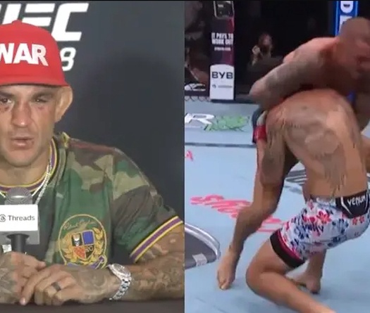 15 lần thất bại vẫn dùng, Dustin Poirier nói gì về đòn khóa tranh cãi