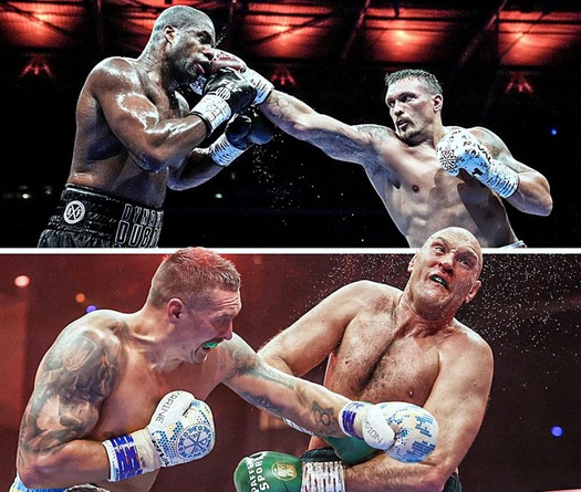 Usyk tạo ra "tỷ số 8-0 kinh hoàng" sau khi đấm knock-out Dubois
