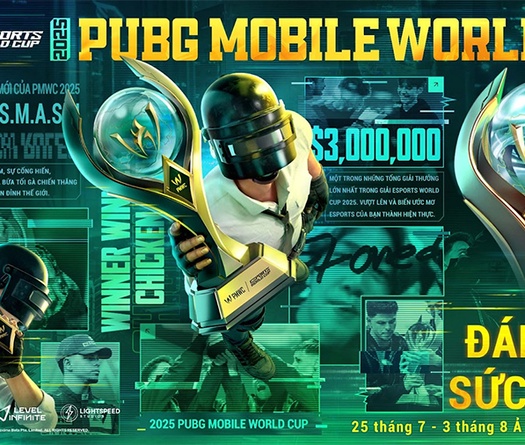Team Secret đại diện cho Esports Việt Nam tham dự PUBG Mobile World Cup 2025