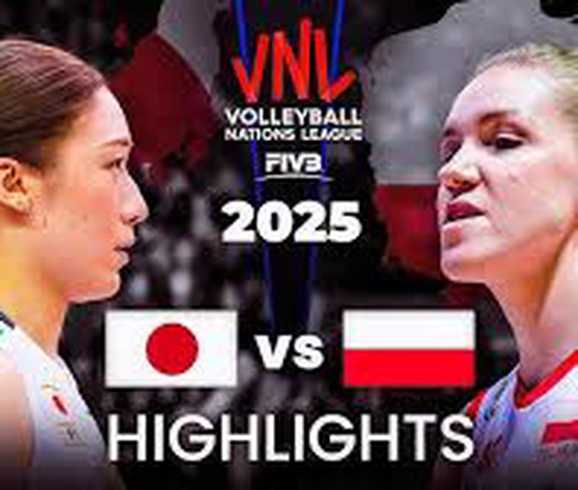Link trực tiếp tranh hạng 3 bóng chuyền VNL 2025 hôm nay: Nhật Bản vs Ba Lan