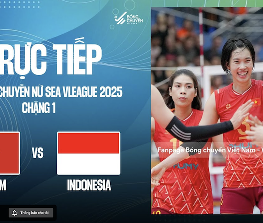 Link trực tiếp bóng chuyền nữ SEA V.League hôm nay 1/8: Việt Nam vs Indonesia