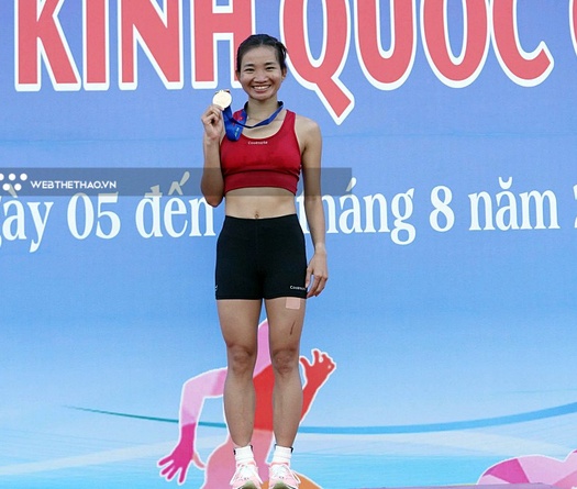 Trực tiếp giải Vô địch Điền kinh quốc gia 2025 ngày 10-8: Nguyễn Thị Oanh "hủy diệt" đường chạy 1.500m