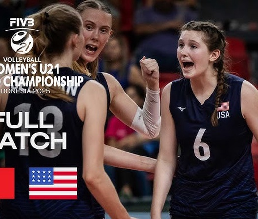 Link trực tiếp giải bóng chuyền U21 vô địch thế giới hôm nay: Trung Quốc vs Mỹ