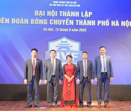 Danh sách ban chấp hành Liên đoàn bóng chuyền Thành phố Hà Nội nhiệm kỳ 2025-2030