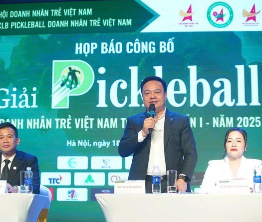 Giải Pickleball Doanh nhân trẻ Việt Nam toàn quốc lần I – 2025: Sân chơi mới cho cộng đồng doanh nhân