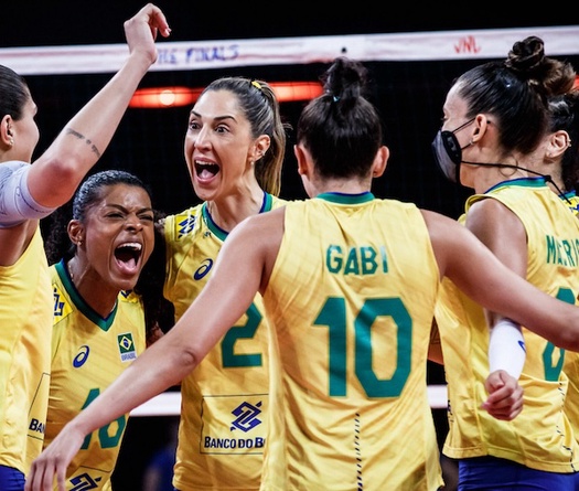Brazil quyết tâm phá dớp "người về nhì vĩ đại" tại giải bóng chuyền vô địch thế giới