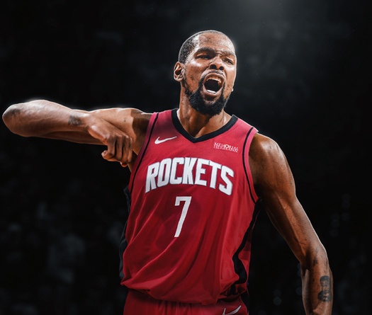 Chuyển nhượng NBA: Kevin Durant sẽ phải hy sinh nếu muốn gắn bó lâu dài với Houston Rockets?