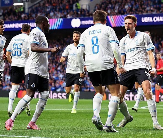 Dự đoán Club Brugge vs Rangers, 2h00 ngày 28/8, Champions League 2025/26
