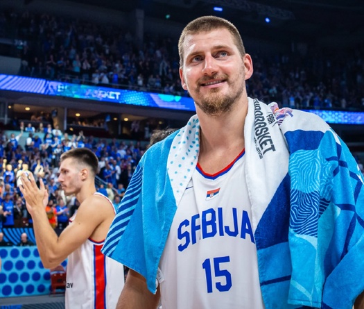 Nikola Jokic suýt có triple-double, Serbia phá nhiều kỷ lục ngày ra quân FIBA EuroBasket 2025