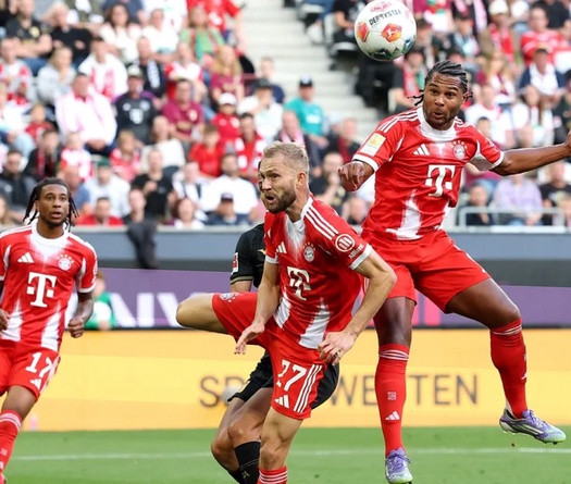 Bảng xếp hạng Bundesliga mới nhất: Bayern dẫn đầu với điểm tuyệt đối