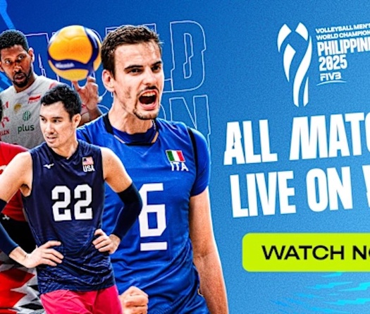 Lịch thi đấu giải bóng chuyền nam vô địch thế giới 2025 mới nhất