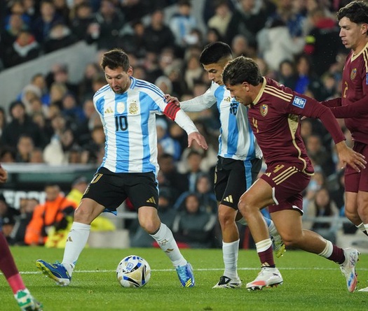 Bảng xếp hạng vòng loại World Cup 2026 khu vực Nam Mỹ ngày 10/9