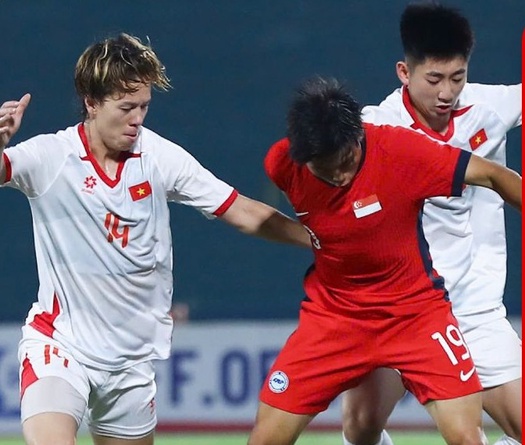 U23 Việt Nam thắng nhọc nhằn Singapore, rộng cửa đi tiếp ở vòng loại U23 châu Á 2026