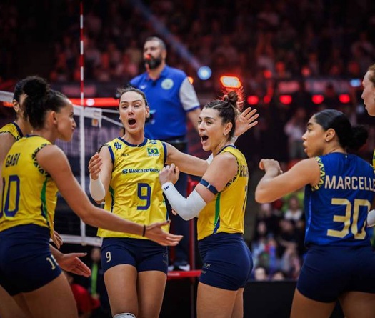 Đánh bại Nhật Bản sau 5 set, bóng chuyền nữ Brazil giành hạng 3 chung cuộc tại WCH 2025