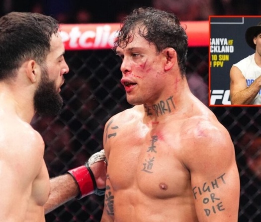 Sean Strickland chỉ trích Caio Borralho "ngu xuẩn" nên thất bại ở UFC Paris