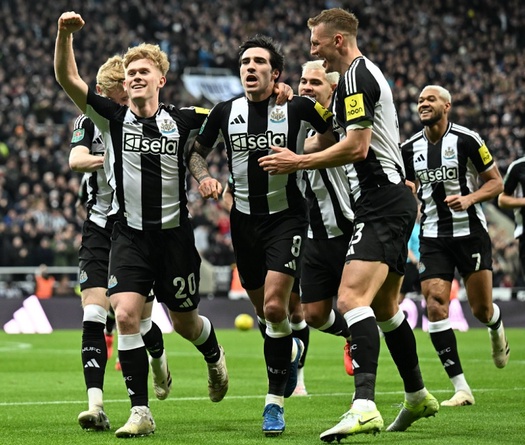 Danh sách cầu thủ Newcastle tham dự Champions League 2025/2026