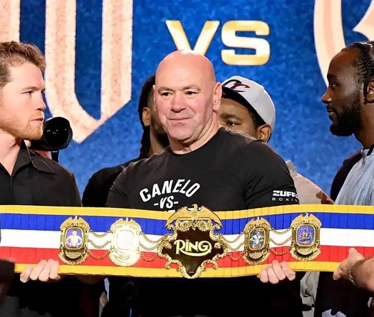 Dana White lên tiếng về "tiền thu lao trăm triệu đô la" ở trận Canelo vs Crawford
