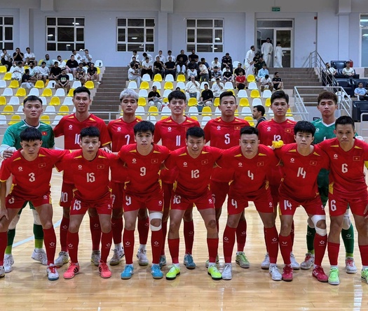 Kết quả bóng đá vòng loại futsal châu Á 2026 hôm nay mới nhất
