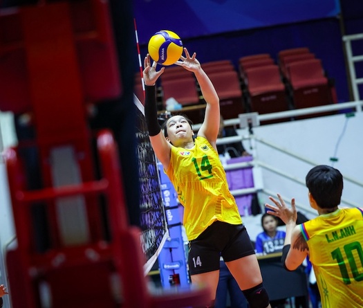 Link trực tiếp hạng 5-8 giải bóng chuyền SEALECT Cup: VTV Bình Điền Long An vs Thammasat Thái Lan