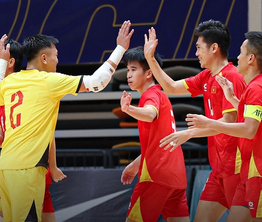 Bảng xếp hạng vòng loại futsal châu Á 2026: Việt Nam đứng số 1 tuyệt đối