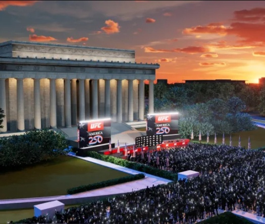 Dana White hé lộ hình ảnh đầu tiên của sự kiện lịch sử UFC Nhà Trắng