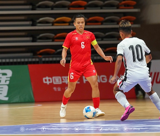 Futsal Việt Nam trước cơ hội loại Trung Quốc sớm tại vòng loại châu Á 2026