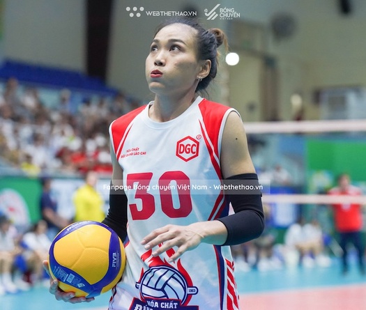 Hoá chất Đức Giang tái hợp Kuttika Kaewpin tại giai đoạn 2 giải bóng chuyền VĐQG