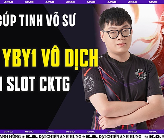 YBY1 giành chức vô địch Cúp Tinh Võ Sư APAC, khẳng định sức mạnh của DTCL Việt Nam