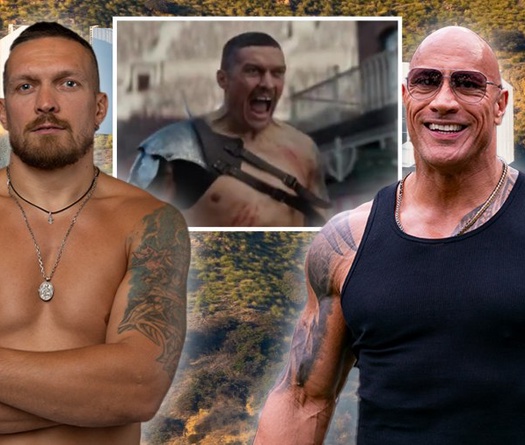 The Rock nói gì về vụ đấu sparring với nhà vô địch tuyệt đối Usyk?