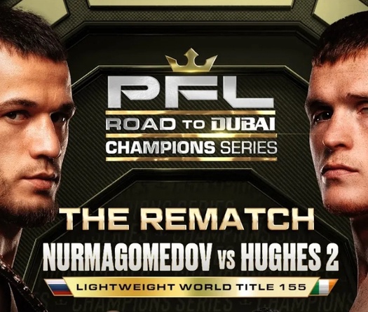 Trực tiếp PFL MMA: Usman Nurmagomedov tái đấu Paul Hughes