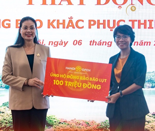 Hanoi Open Pool Championship 2025: Lan tỏa tinh thần thể thao vì cộng đồng
