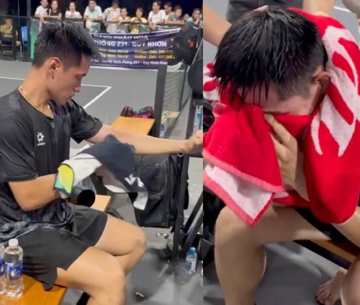 Trương Vinh Hiển bật khóc khi đăng quang giải đôi nam Pickleball