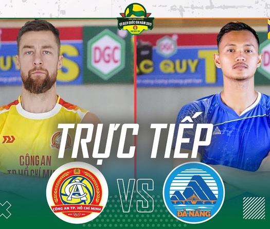 Link trực tiếp giải bóng chuyền VĐQG hôm nay: Công An Tp.Hồ Chí Minh vs Đà Nẵng