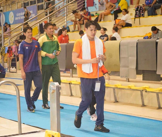 Kình ngư 21 tuổi Viết Tường vượt Hoàng Quý Phước, lần thứ hai giành HCV giải bơi VĐQG