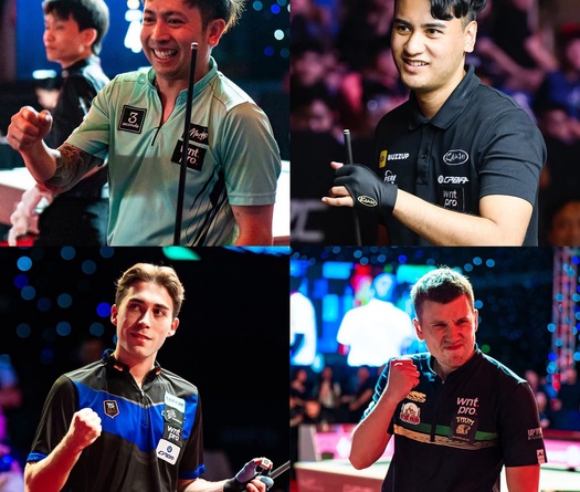 Bốn cơ thủ xuất sắc nhất Hanoi Open Pool 2025 lộ diện