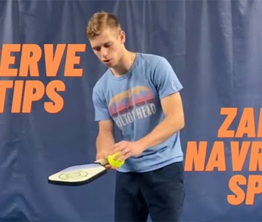 Nghệ thuật phát bóng trong Pickleball: Cách Zane Navratil định hình lại luật chơi