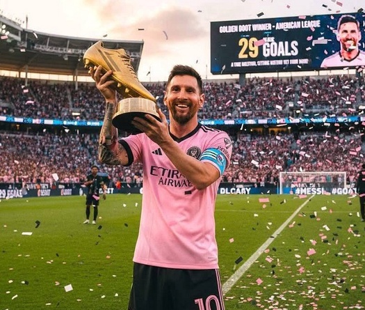 Messi giành Chiếc giày vàng MLS với số bàn thắng kết hợp ngoạn mục