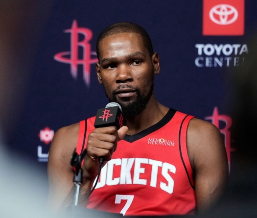 Chuyển nhượng NBA: Kevin Durant đồng ý ở lại Houston, gia hạn hợp đồng 90 triệu đô la Mỹ