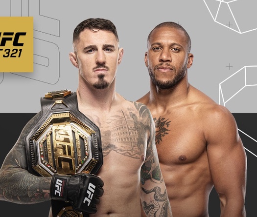 Lịch thi đấu UFC 321: Tom Aspinall vs Ciryl Gane