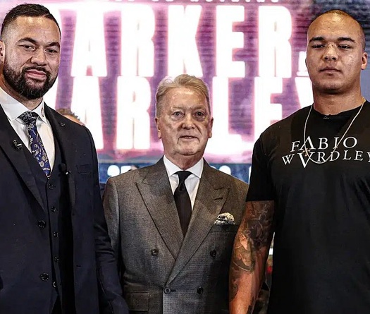 Danh sách các trận đấu ở sự kiện Joseph Parker vs Fabio Wardley
