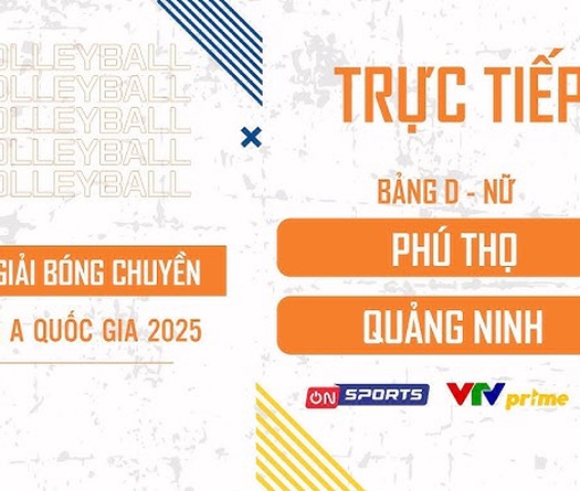 Link trực tiếp VCK bóng chuyền hạng A hôm nay: Quảng Ninh vs Phú Thọ