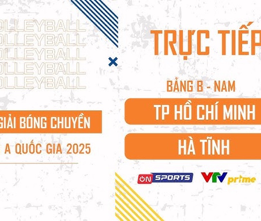 Link trực tiếp VCK bóng chuyền hạng A hôm nay: Tp.Hồ Chí Minh vs Hà Tĩnh